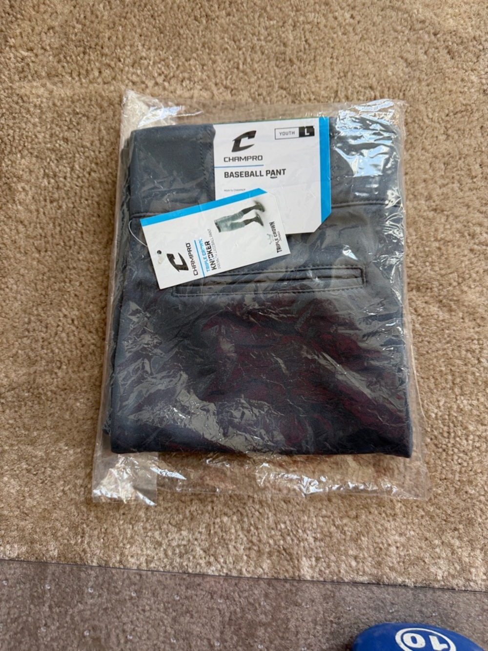 Champro Youth Baseball Pants - Dark Grey Knickers